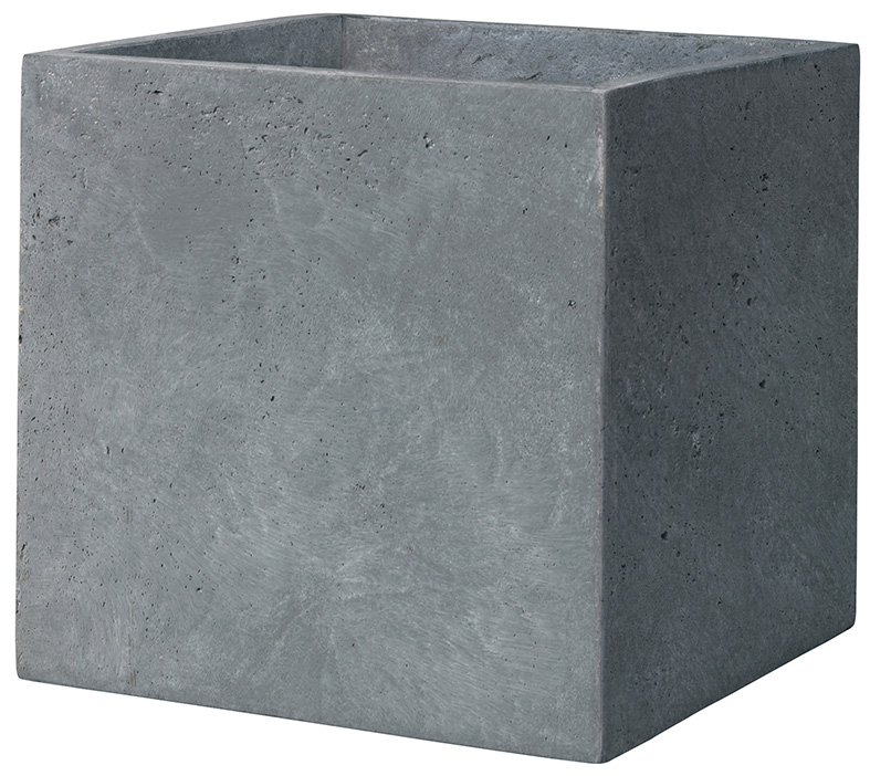 cube gypse gris 50cm - DEROMA